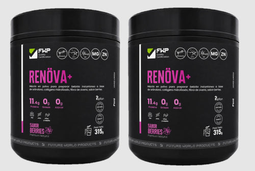 Colágeno Hidrolizado Berries 315g Renöva