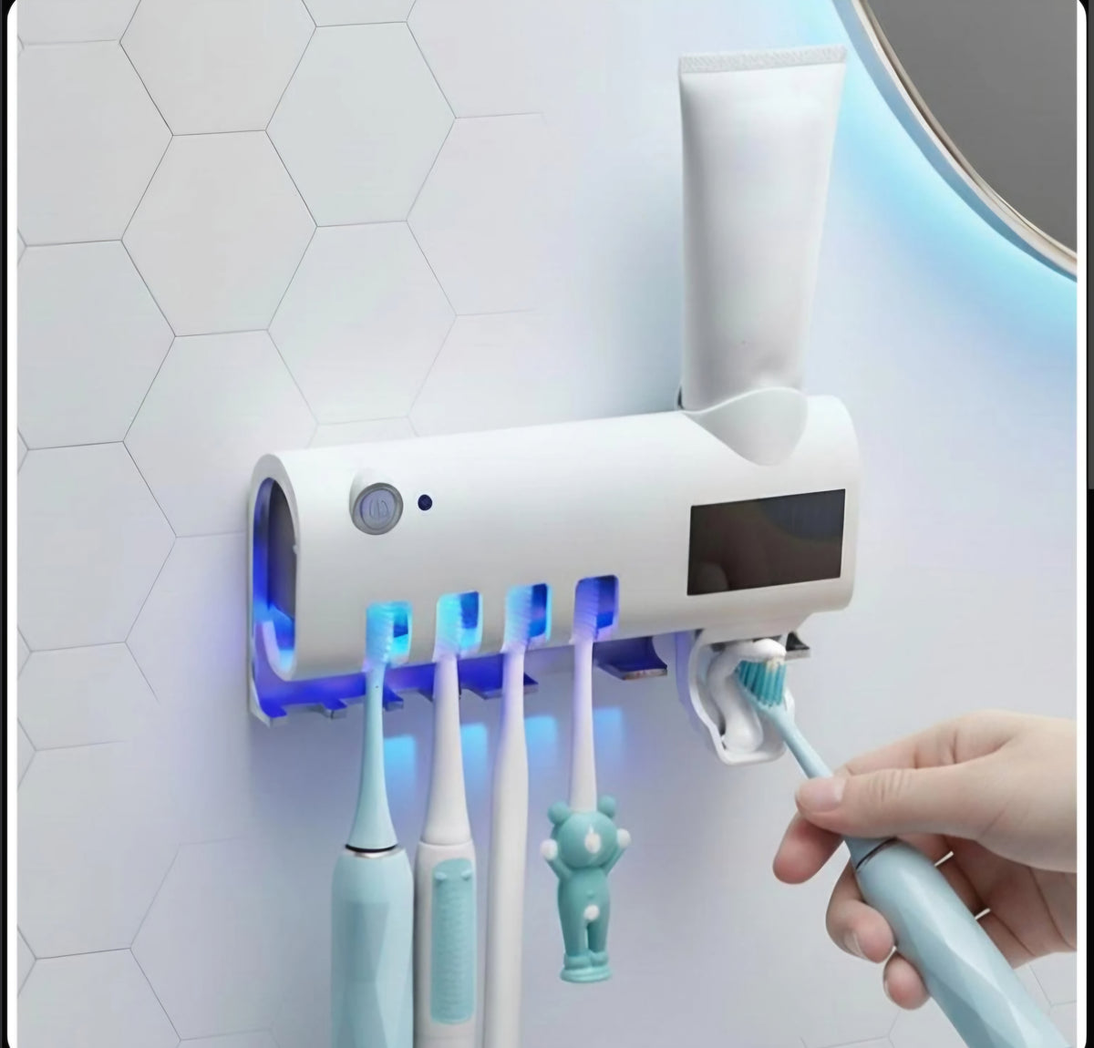 Portacepillos Esterilizador De Luz UV-A