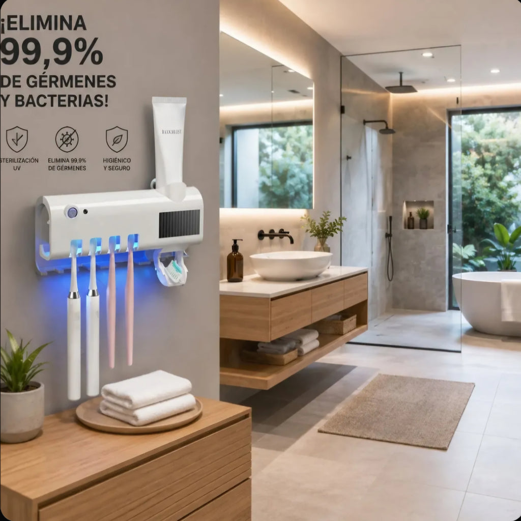 Portacepillos Esterilizador De Luz UV-A